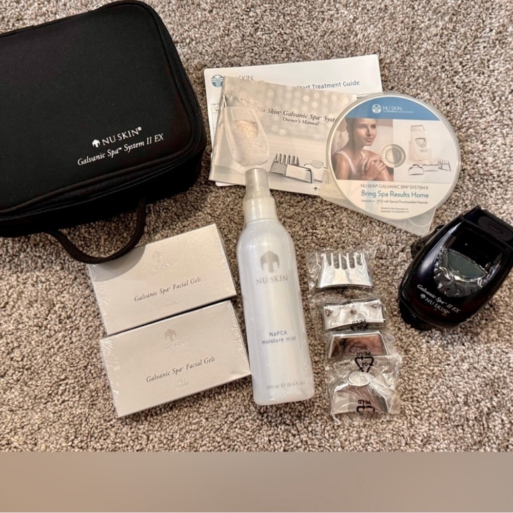 NUSKIN HOME SPA ~Skin Galvanic Spa System II EX -used for wrinkles and cellulite